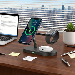 3 in 1 Wireless Charging Station for Apple