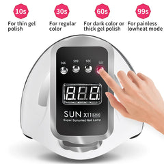 LED UV Nail Lamp Dryer with LCD Display