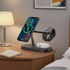 3 in 1 Wireless Charging Station for Apple